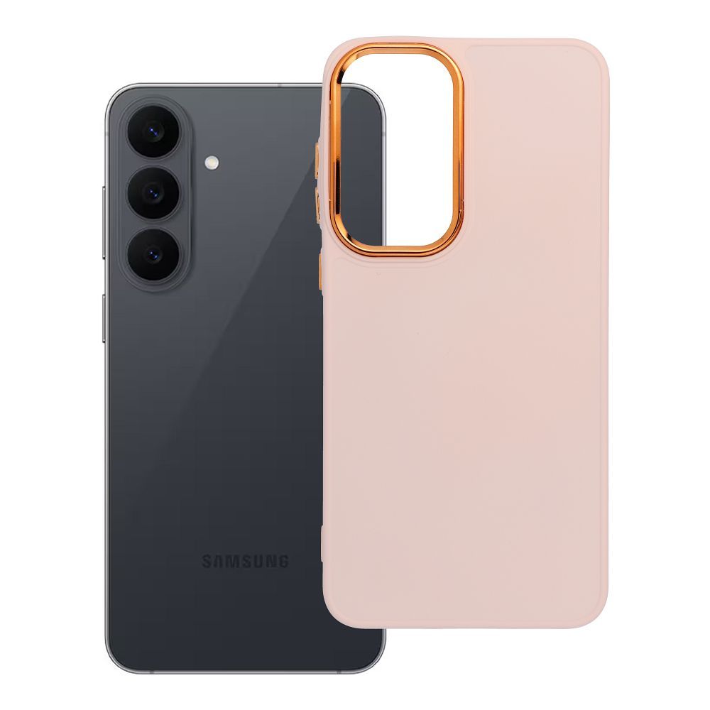Husa Frame pentru Samsung S26 FE / S25 FE Powder Roz
