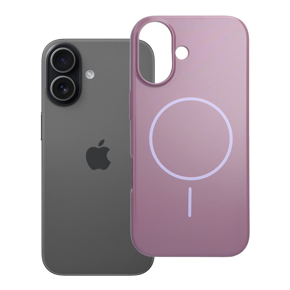 Husa Glossy Mag pentru iPhone 17 Compatible cu Magsafe Mov