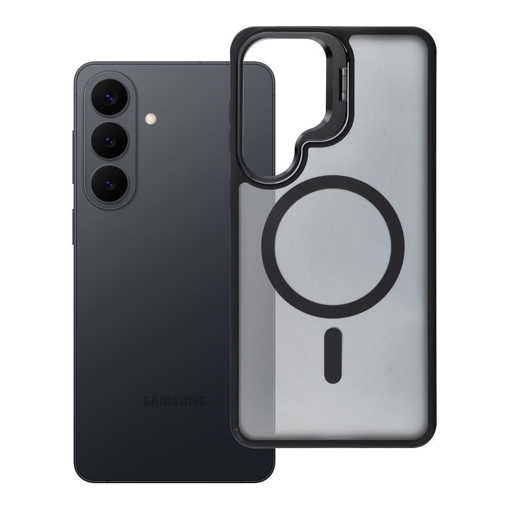 Husa Forcell pentru Samsung S26 Plus F-protect Shadow Stand Premium Compatible cu Magsafe Negru