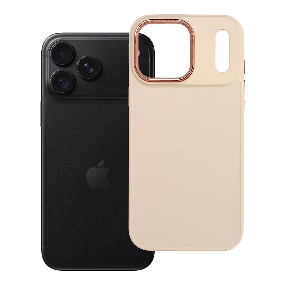 Husa Frame pentru iPhone 18 Pro Max / 17 Pro Max Auriu