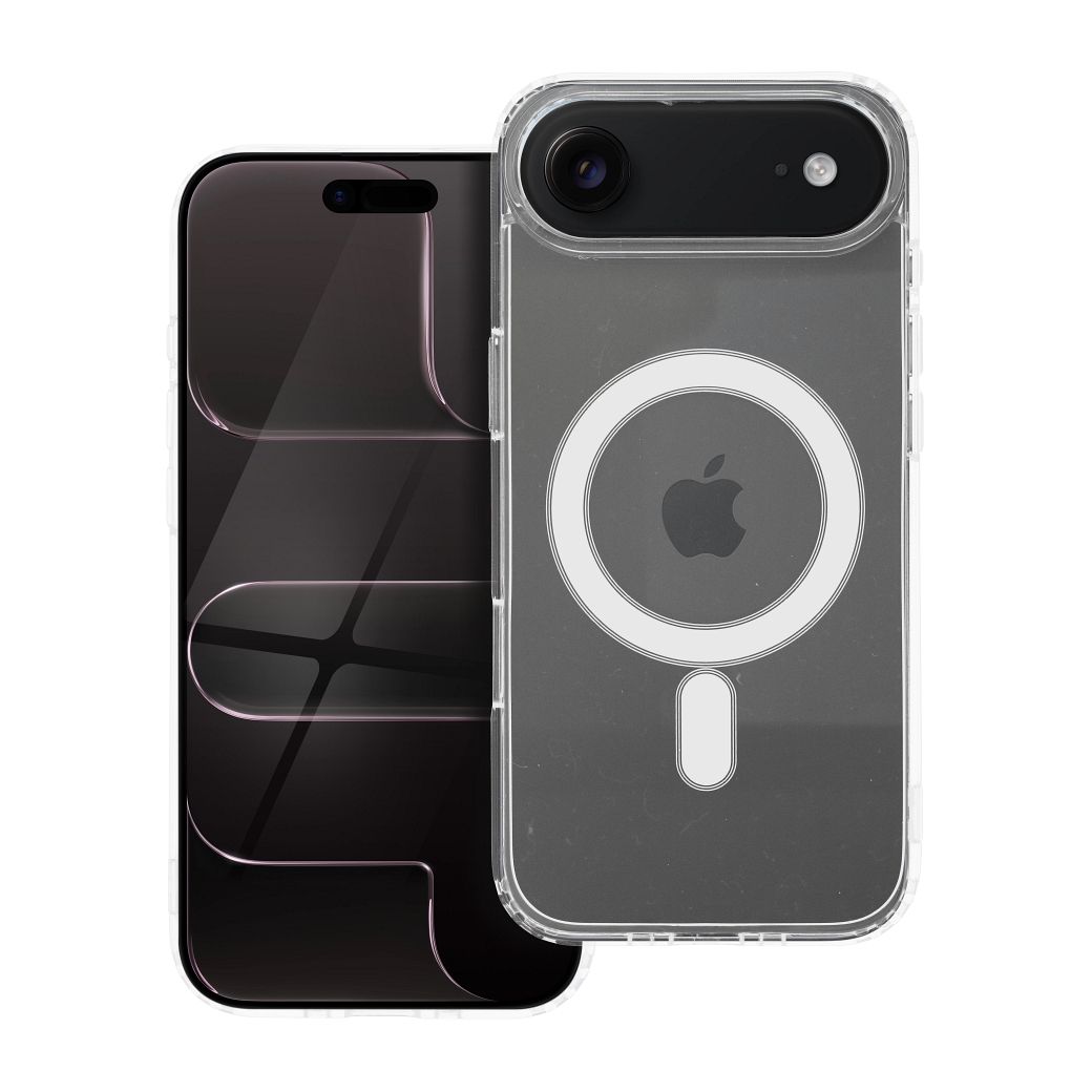 Husa Transparent Mag (MID) pentru iPhone 17 AIR Compatible cu Magsafe Transparent