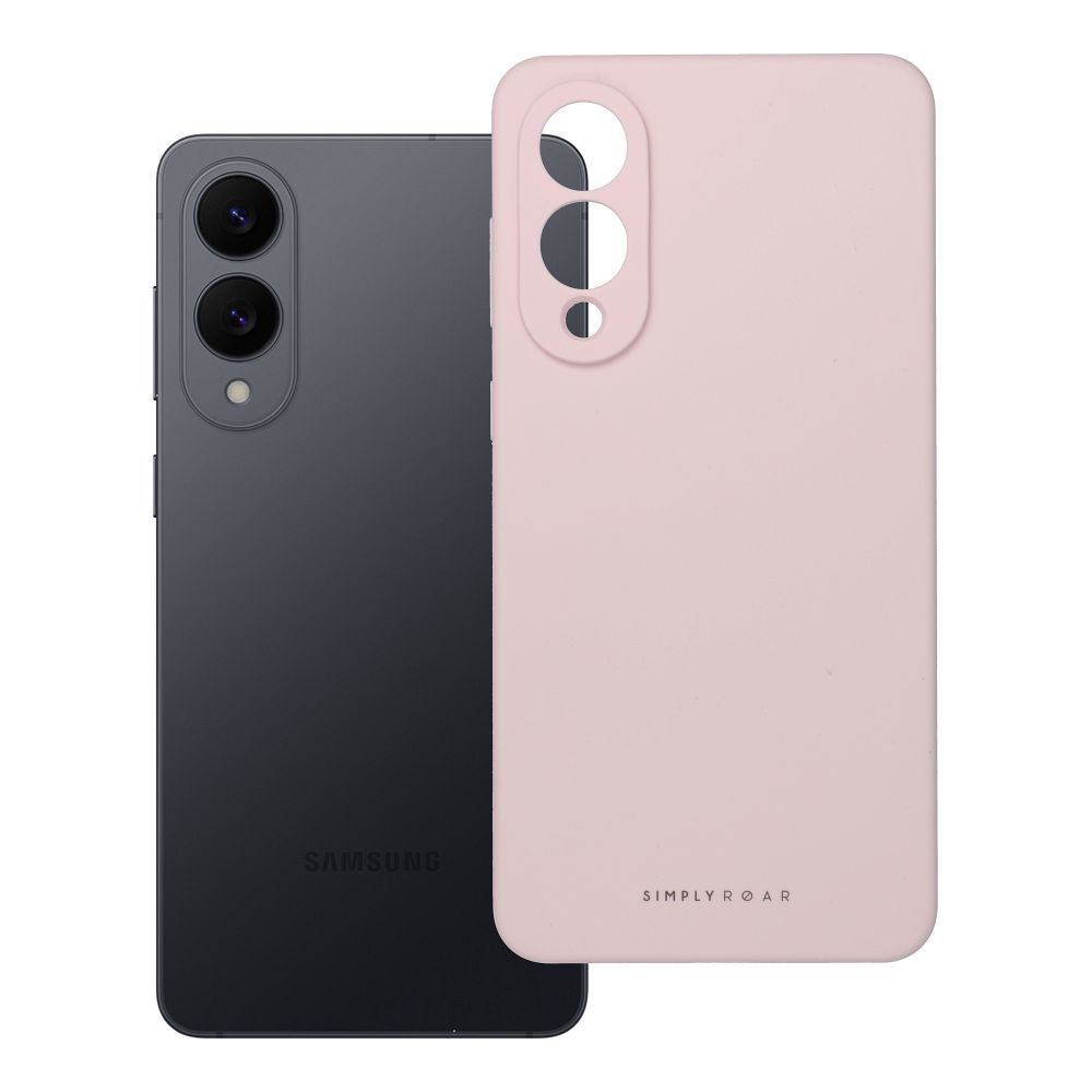 Husa Roar Cloud Skin pentru Samsung S25 Edge Roz deschis