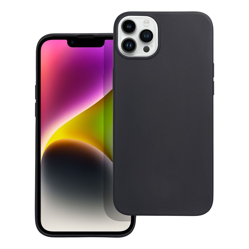 Husa Matt pentru iPhone 14 Plus Negru