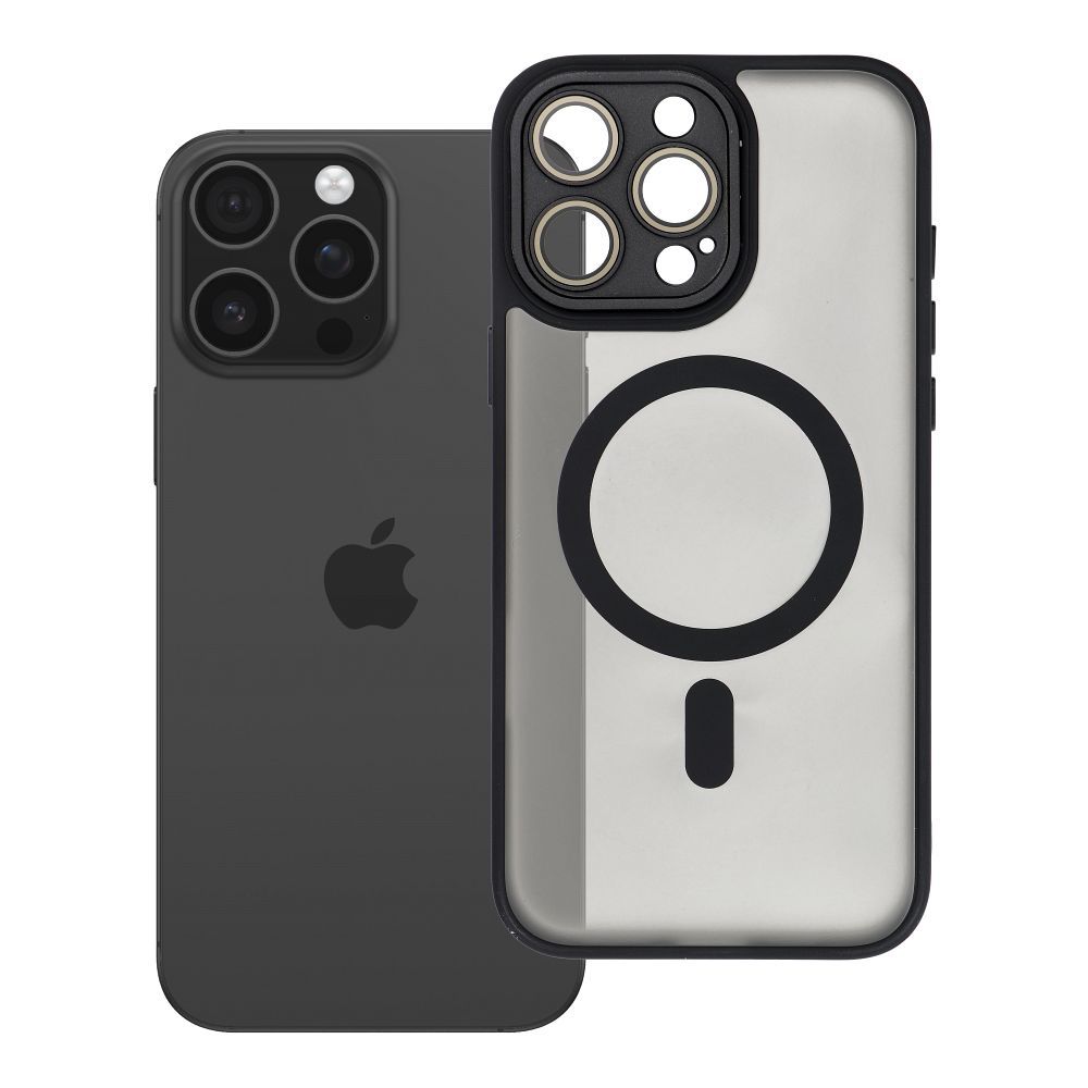 Husa Variete Mag pentru iPhone 16 PRO MAX Compatible cu Magsafe Negru