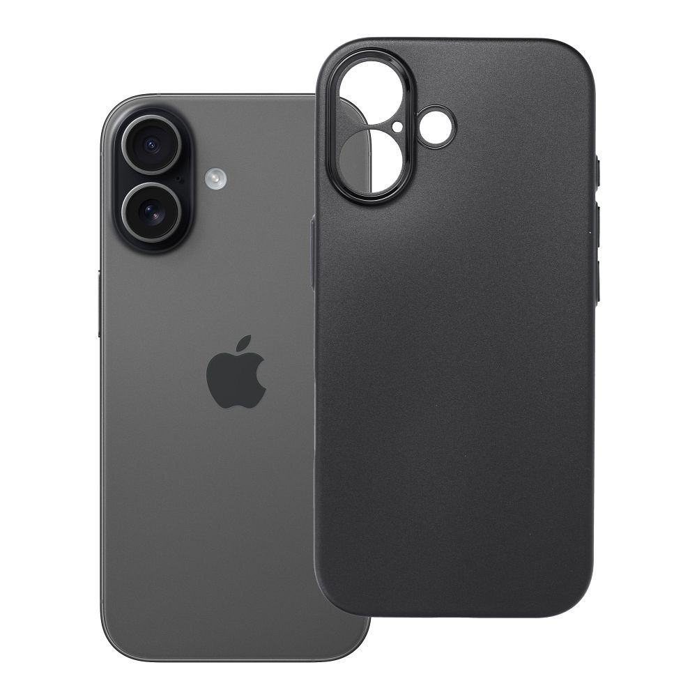 Husa Ultrathin Matt pentru iPhone 17 Negru