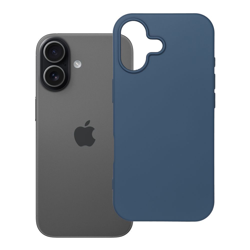 Husa Silicone pentru iPhone 17 Albastru