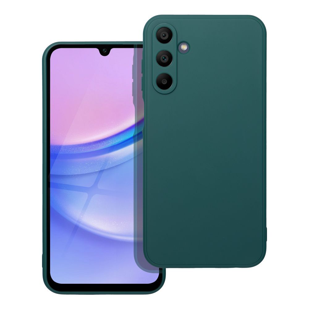 Husa Matt pentru Samsung A15 5G / A15 4G Verde inchis