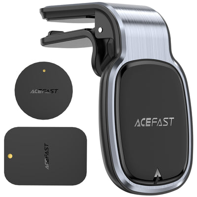 Suport auto Acefast D16 Magnetic Car Air Vent Mount - No Magsafe Required - Gri