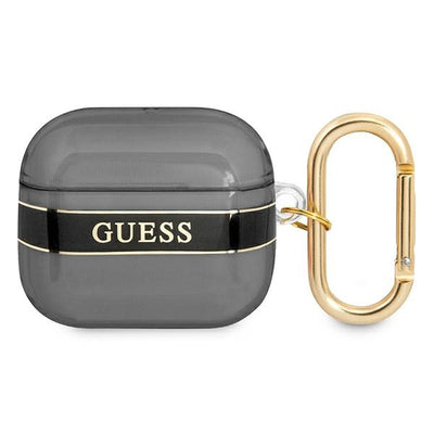 Curea Guess AirPods 3 Cover Negru/Negru Collection