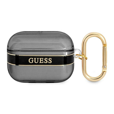 Curea Guess Guaphhtsk AirPods Pro Cover Negru/Negru Collection