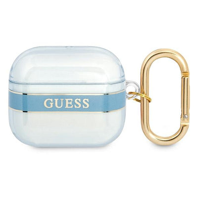 Curea Guess AirPods 3 Cover Albastru/Albastru Collection