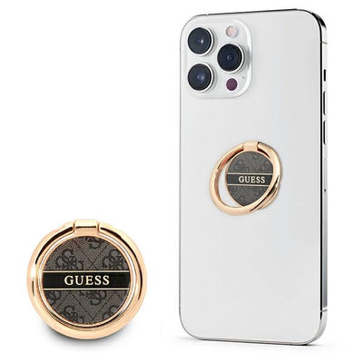 Suport auto Guess Ring Stand Gurshg4sk Negru/Negru 4G