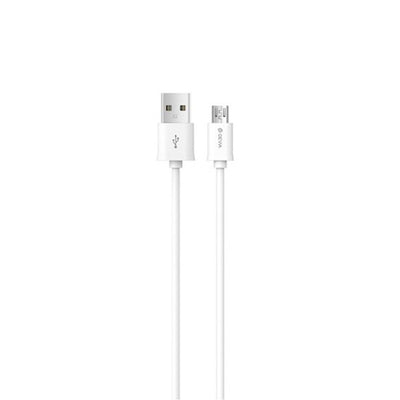 Cablu Devia Smart Ec081 USB - Microusb 1,0 M 2,1A Alb