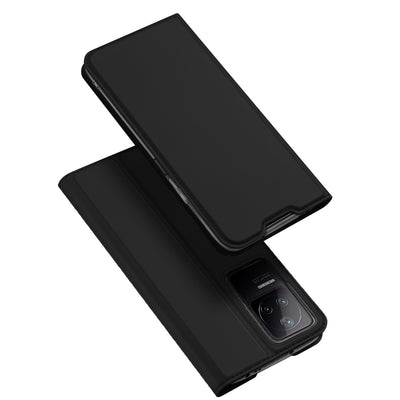 Husa Dux Ducis Skin Pro Holster Cover Flip Cover pentru Xiaomi Poco F4 5G Negru