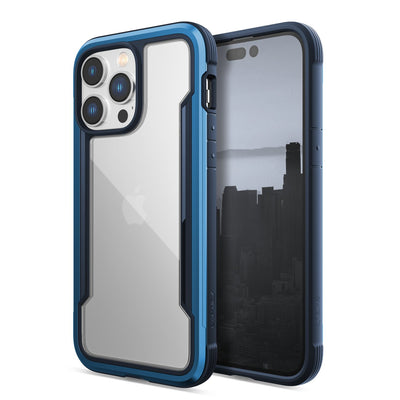 Husa Raptic X-doria Shield iPhone 14 Pro Max Armored Cover Albastru