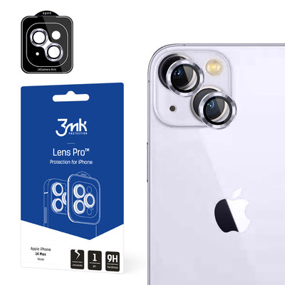 Folie iPhone 14 Plus 9H Camera sticla pentru 3mk lentila Protection Pro Series lentila - Mov