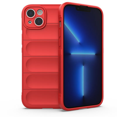 Husa Magic Shield pentru iPhone 14 Plus Flexible Armored Cover Rosu