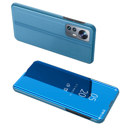 Husa Transparent View Cover pentru Xiaomi 12 Lite Albastru Flip Cover