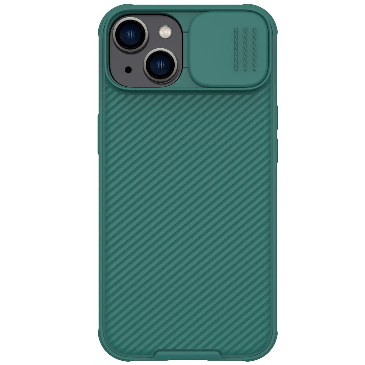 Husa Nillkin Camshield Pro iPhone 14 Plus Armored Cover Camera Protector Verde