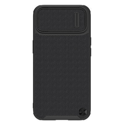 Husa Nillkin Textured S iPhone 14 Plus Armored Cover cu Camera Cover, Negru
