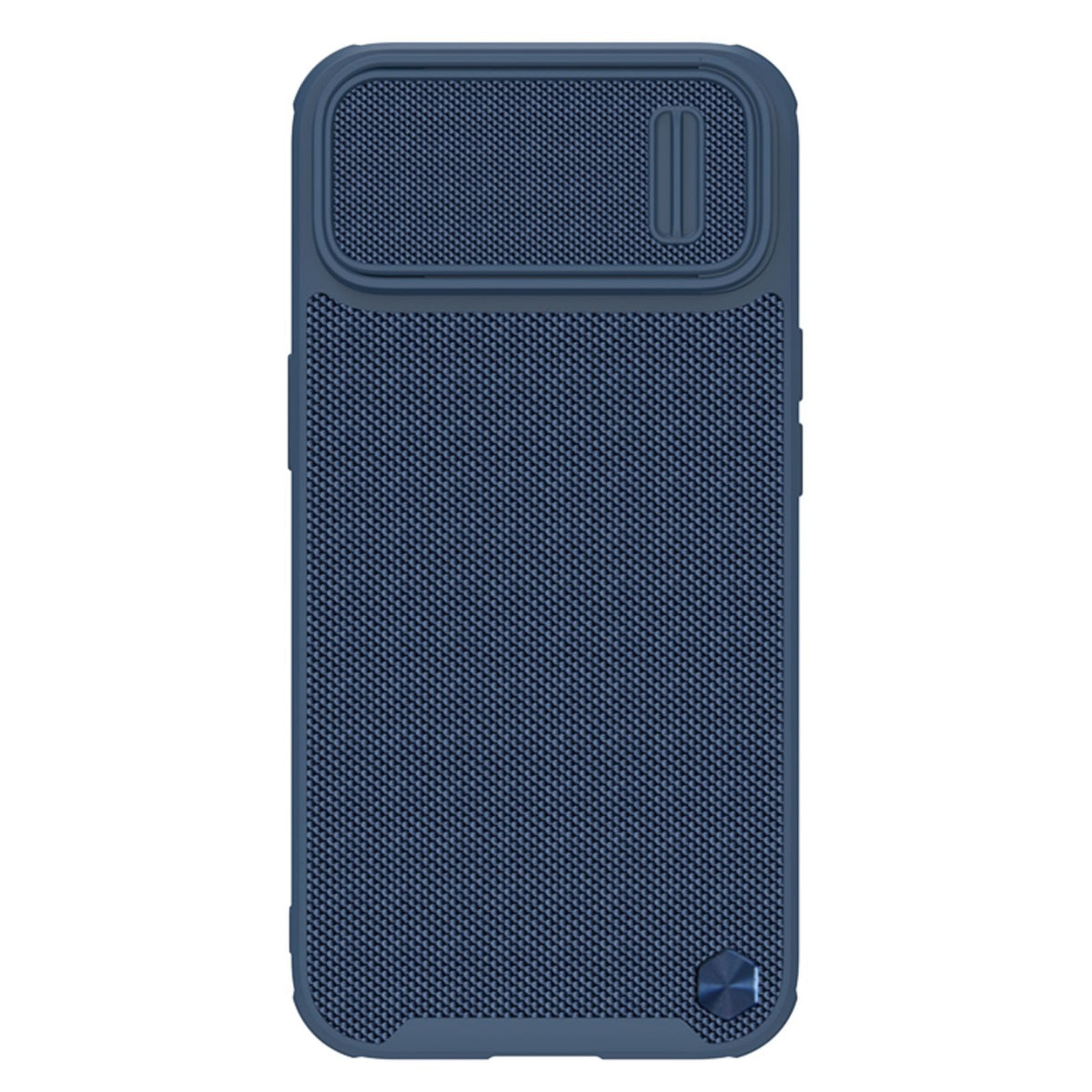 Husa Nillkin Textured S pentru iPhone 14 Plus, Armored Cover cu Camera Cover, Albastru