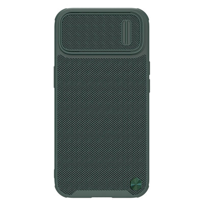 Husa Nillkin Textured S iPhone 14 Plus Armored Cover cu Camera Cover Verde