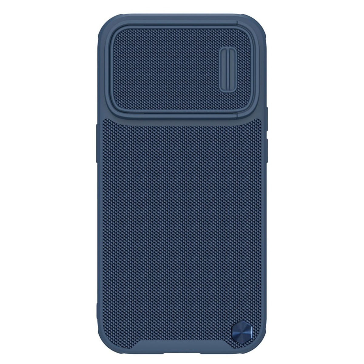Husa Nillkin Textured S iPhone 14 Pro Max Armored Cover cu Camera Cover Albastru