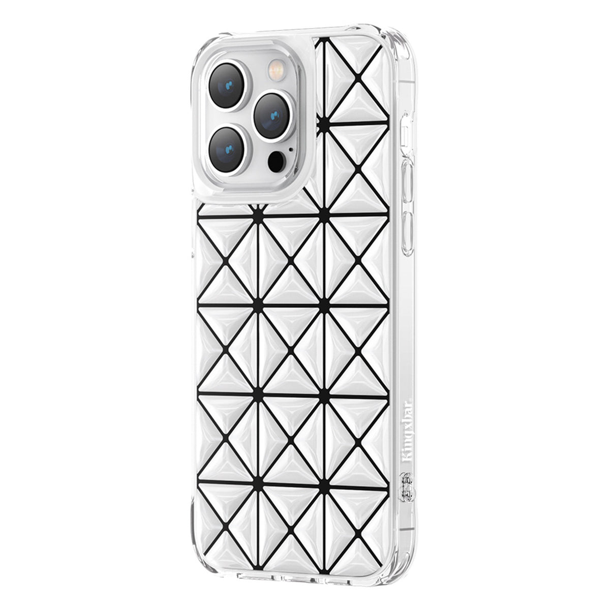 Husa Kingxbar Miya Series pentru iPhone 14 Plus Alb