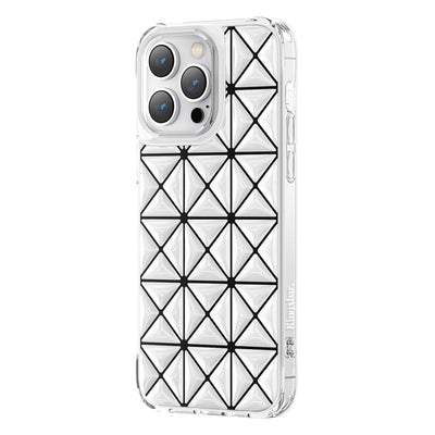 Husa Kingxbar Miya Series pentru iPhone 14 Pro Max Alb