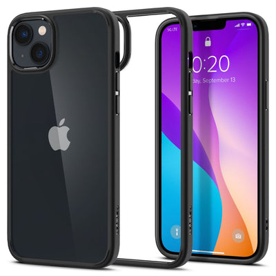 Husa Spigen Ultra Hybrid iPhone 14 Plus - Matte Negru