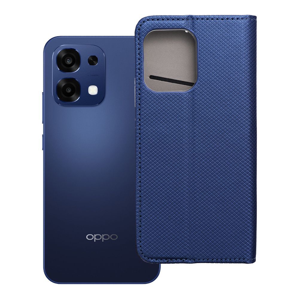 Husa Smart Book pentru Oppo Reno A6 PRO 5G Bleumarin