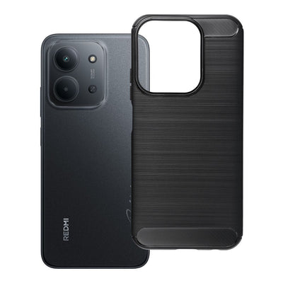 Husa Carbon 2.0 pentru Xiaomi Redmi 15C (173,16 X 81,07 X 8,2) Negru