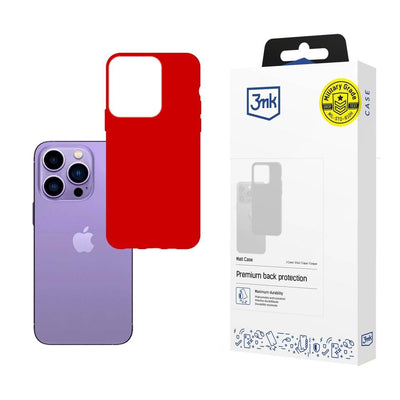Husa pentru iPhone 14 Pro Max Series 3mk Matt - Rosu