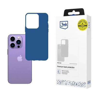 Husa pentru iPhone 14 Pro Max From The 3mk Matt Series - Albastru