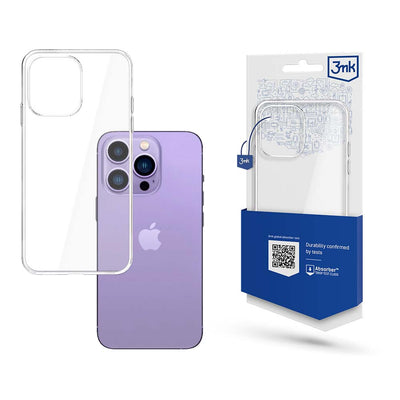 Husa iPhone 14 Pro Silicone From The 3mk Transparent Series - Transparent