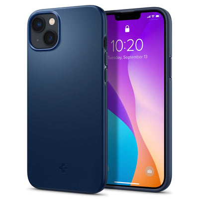 Husa Spigen Thin Fit iPhone 14 Plus - Albastru