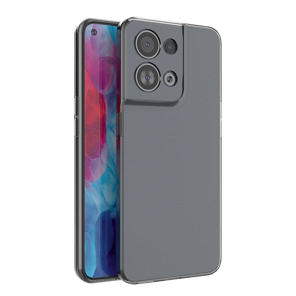 Husa Ultra Transparent 0.5mm pentru Oppo Reno 8 Thin Cover Transparent