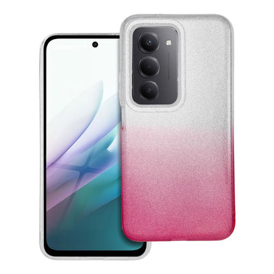 Husa Shining pentru Xiaomi Redmi 15 4G / 15 5G Transparent Roz