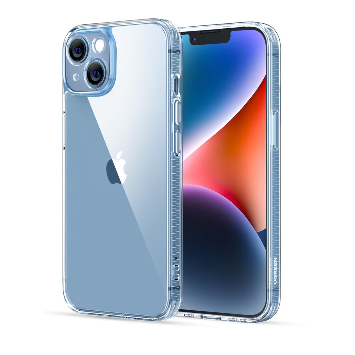 Husa Ugreen Classy Transparent Enhanced Protective Protective pentru iPhone 14 Plus Transparent (Lp618) cu Gel Frame Cla