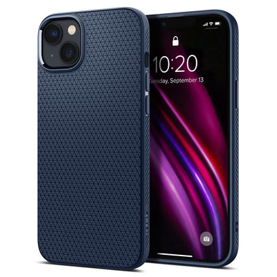 Husa Spigen Liquid Air pentru iPhone 14 Plus - Albastru