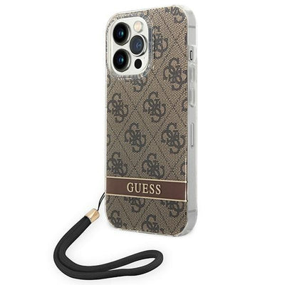 Curea Guess Guohcp14lh4stw iPhone 14 Pro 6.1 "Maro / Maro Hardcase 4G Print