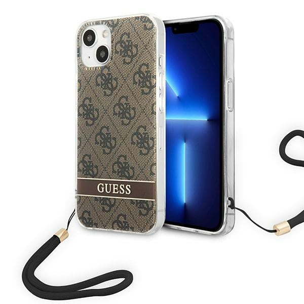 Curea Guess Guohcp14mh4stw iPhone 14 Plus 6.7 "Maro / Maro Hardcase 4G Print