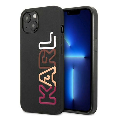 Husa Karl Lagerfeld iPhone 13 Mini 5.4 "Negru / Negru Hardcase Multipink Brand
