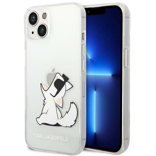 Husa Karl Lagerfeld iPhone 14 Plus 6.7 "Hardcase Transparent / Transparent Choupette Fun