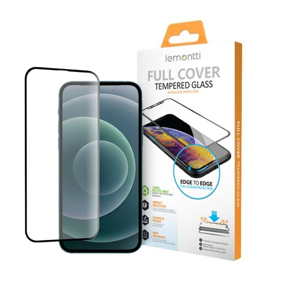 Lemontti Folie Sticla Full Fit iPhone 15 Negru