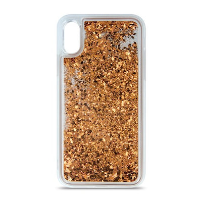 Husa Liquid Sparkle TPU pentru Xiaomi Redmi 10c 4G Auriu