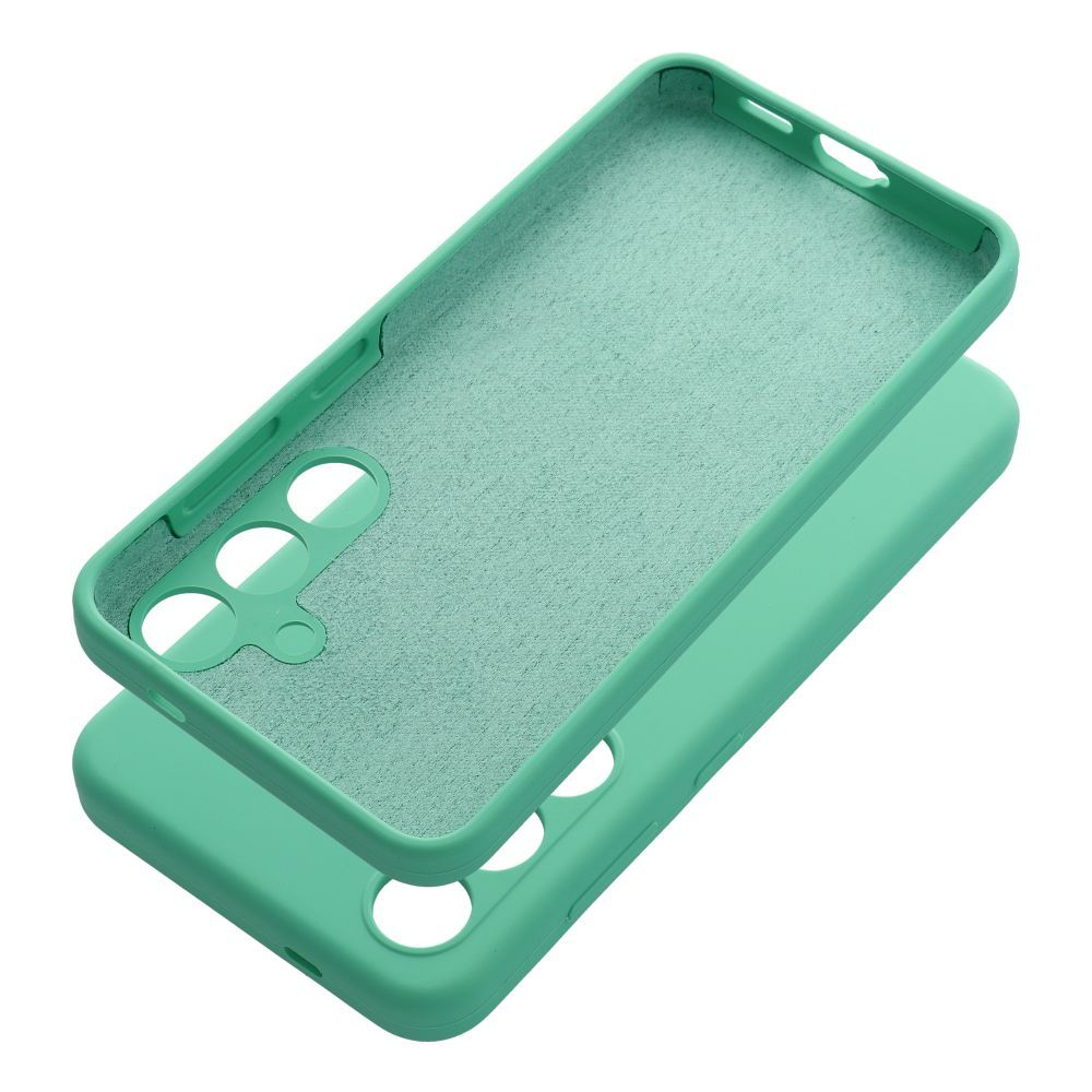 Husa pentru Samsung S25 Plus Silicone 2mm (Camera Protection) Mint