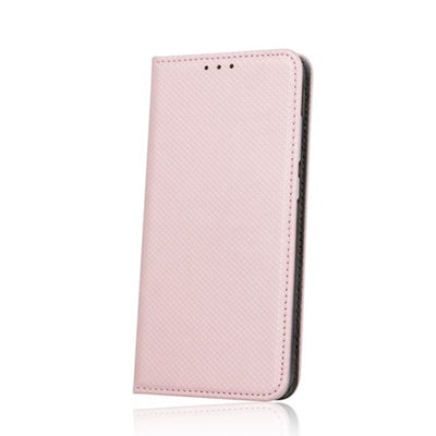 Husa Smart Magnet pentru iPhone 14 Plus 6,7" Roz auriu