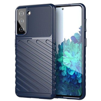 Husa Thunder pentru Samsung Galaxy A14 5G Silicone Armor Albastru