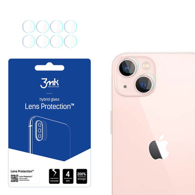 Folie Camera Glass pentru iPhone 14 7H pentru 3mk Lens Protection Series Lens